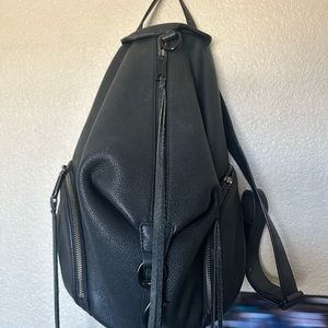 Rebecca mink off Julian backpack